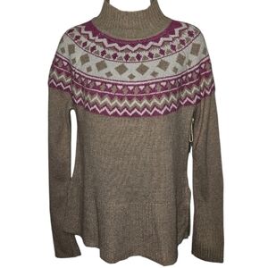 NWT Tahari Turtleneck Long Sleeve Knit Sweater